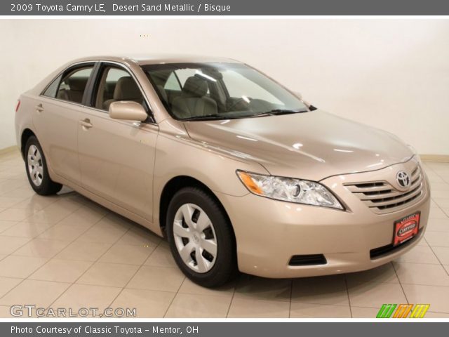 2009 Toyota Camry LE in Desert Sand Metallic