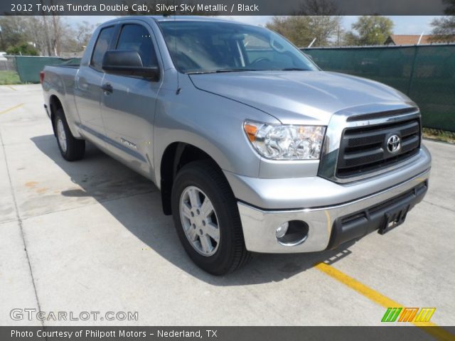 2012 Toyota Tundra Double Cab in Silver Sky Metallic