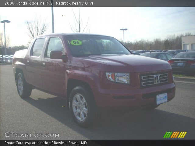 2006 Honda Ridgeline RTS in Redrock Pearl
