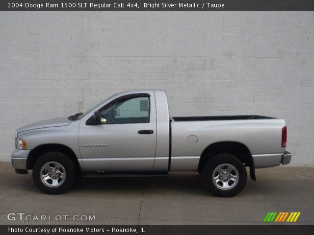 2004 Dodge Ram 1500 SLT Regular Cab 4x4 in Bright Silver Metallic