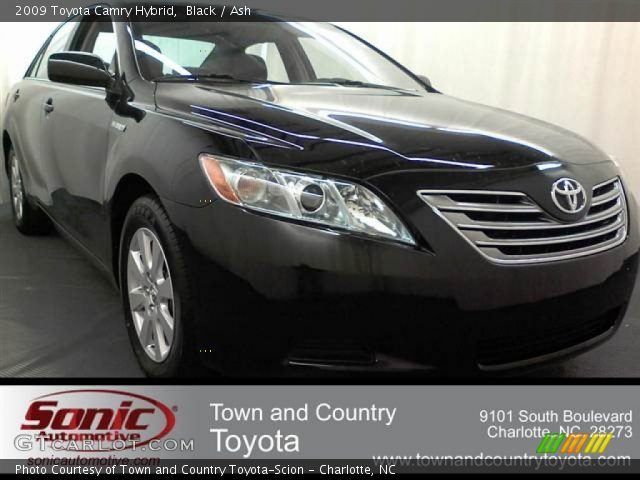2009 Toyota Camry Hybrid in Black