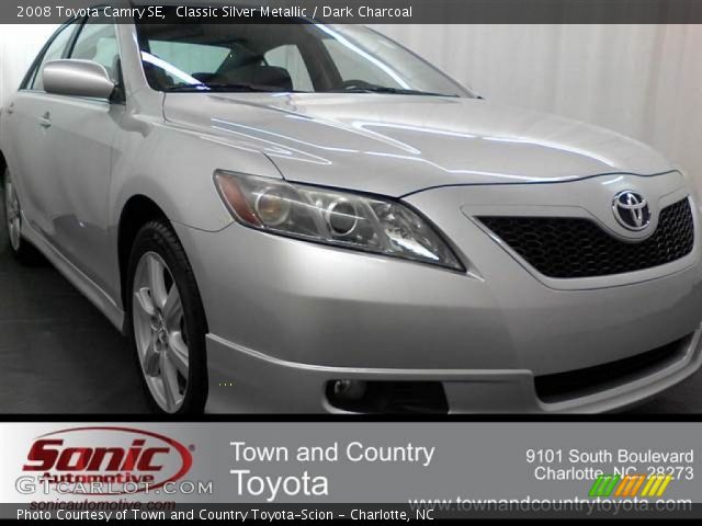 2008 Toyota Camry SE in Classic Silver Metallic