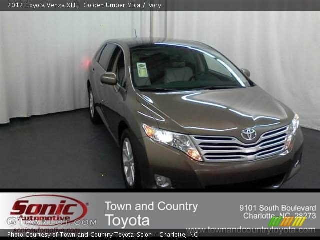 2012 Toyota Venza XLE in Golden Umber Mica