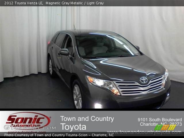 2012 Toyota Venza LE in Magnetic Gray Metallic