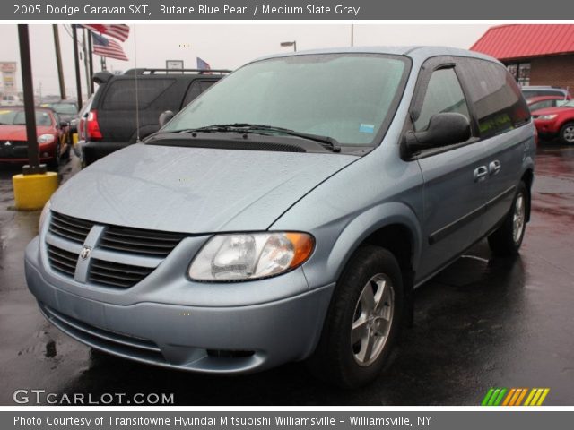 2005 Dodge Caravan SXT in Butane Blue Pearl