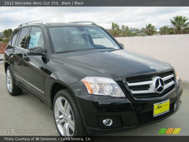 2012 Mercedes-Benz GLK 350 in Black