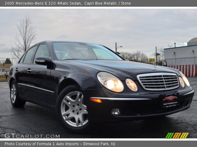 2005 Mercedes-Benz E 320 4Matic Sedan in Capri Blue Metallic