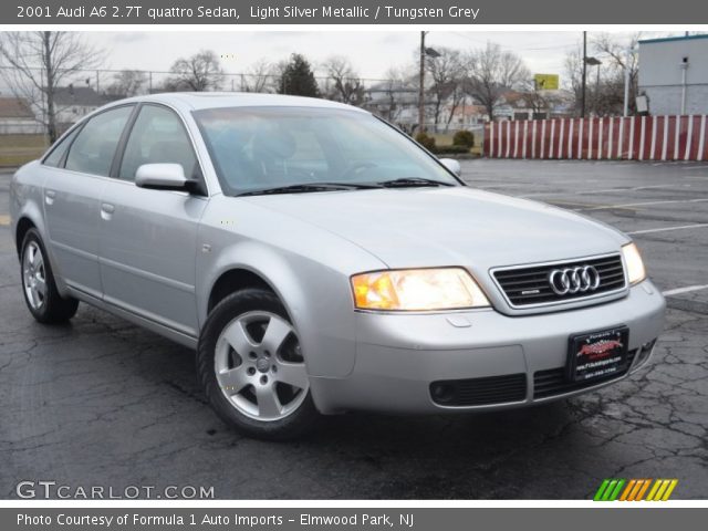 2001 Audi A6 2.7T quattro Sedan in Light Silver Metallic