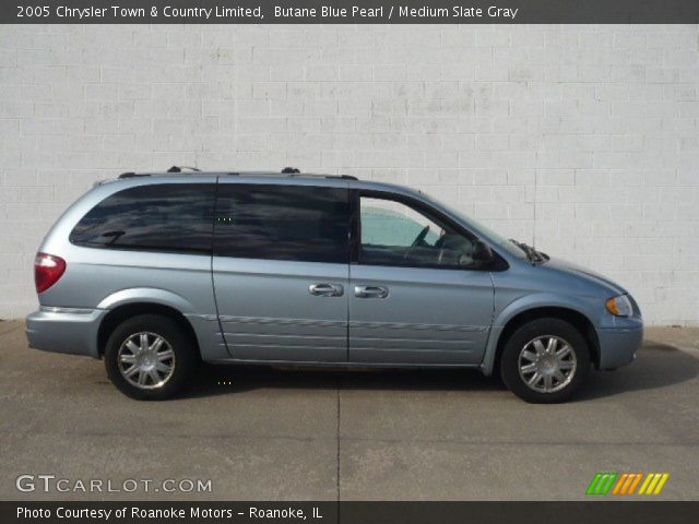 2005 Chrysler Town & Country Limited in Butane Blue Pearl