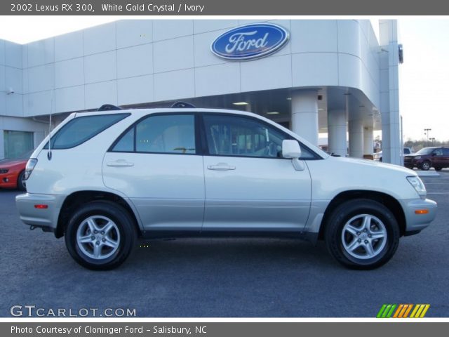 2002 Lexus RX 300 in White Gold Crystal