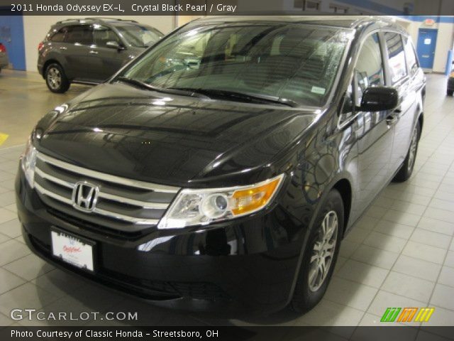 2011 Honda Odyssey EX-L in Crystal Black Pearl
