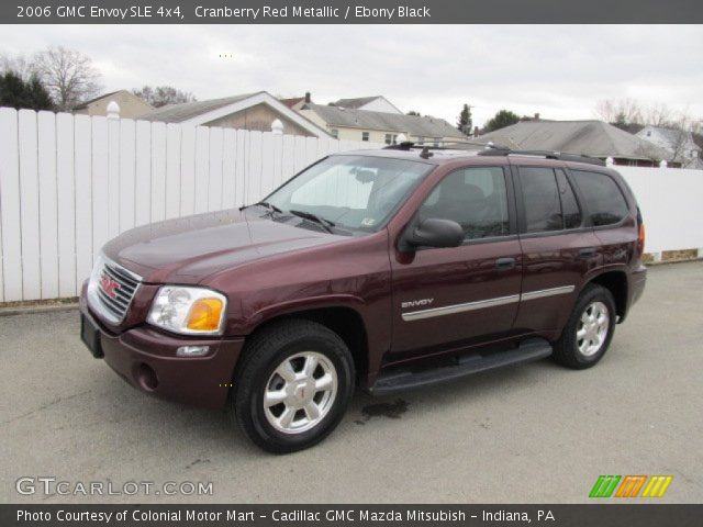 2006 GMC Envoy SLE 4x4 in Cranberry Red Metallic