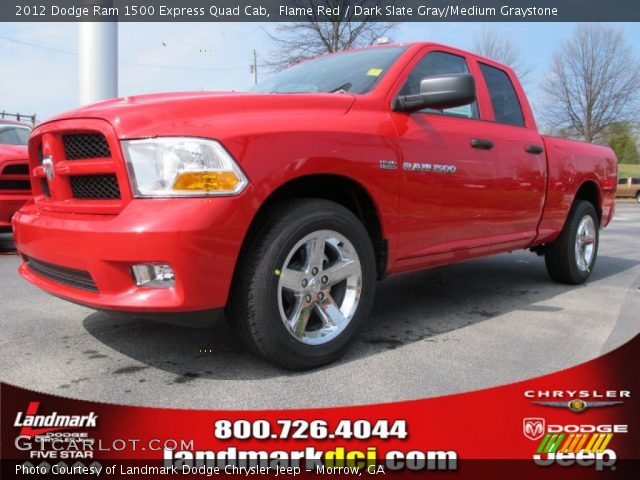 2012 Dodge Ram 1500 Express Quad Cab in Flame Red