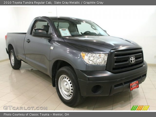 2010 Toyota Tundra Regular Cab in Slate Gray Metallic
