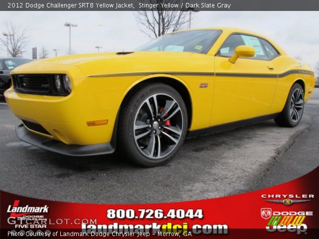2012 Dodge Challenger SRT8 Yellow Jacket in Stinger Yellow