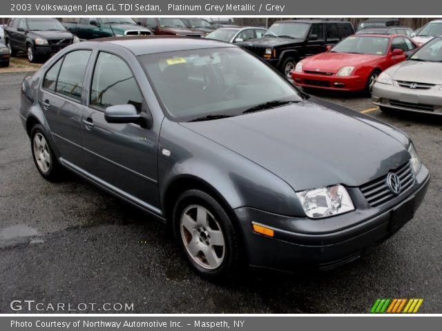 2003 Volkswagen Jetta GL TDI Sedan in Platinum Grey Metallic