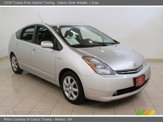 2008 Toyota Prius Hybrid Touring in Classic Silver Metallic