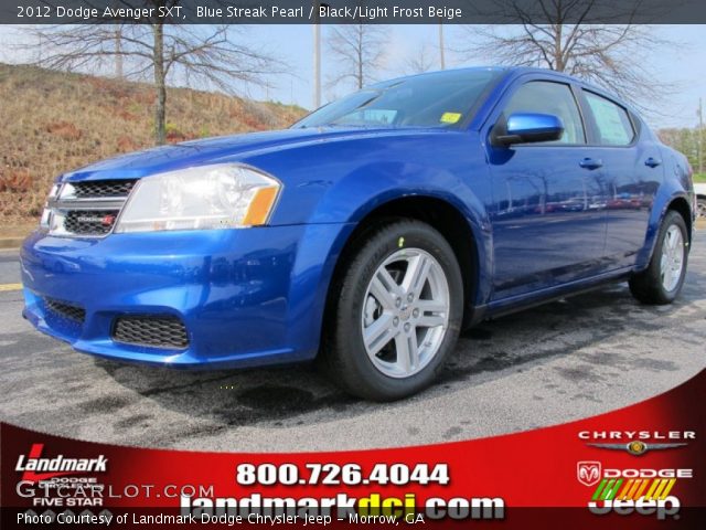 2012 Dodge Avenger SXT in Blue Streak Pearl