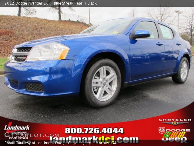 2012 Dodge Avenger SXT in Blue Streak Pearl