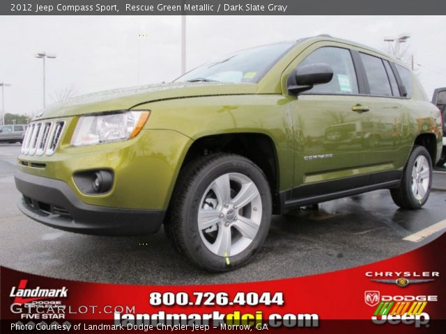 2012 Jeep Compass Sport in Rescue Green Metallic