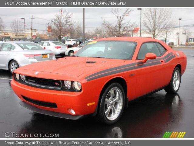 2010 Dodge Challenger R/T Classic in HEMI Orange