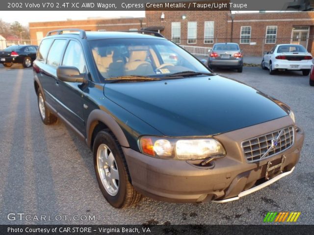 2002 Volvo V70 2.4T XC AWD Wagon in Cypress Green Metallic