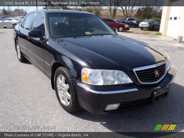 2002 Acura RL 3.5 Sedan in Nighthawk Black