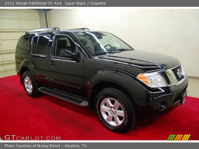2011 Nissan Pathfinder SV 4x4 in Super Black