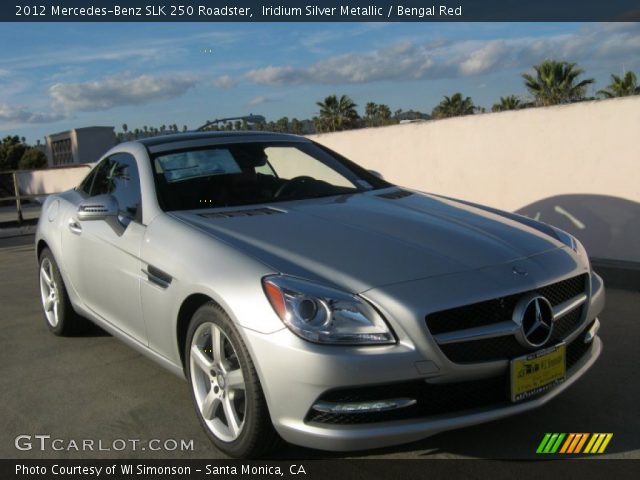 2012 Mercedes-Benz SLK 250 Roadster in Iridium Silver Metallic