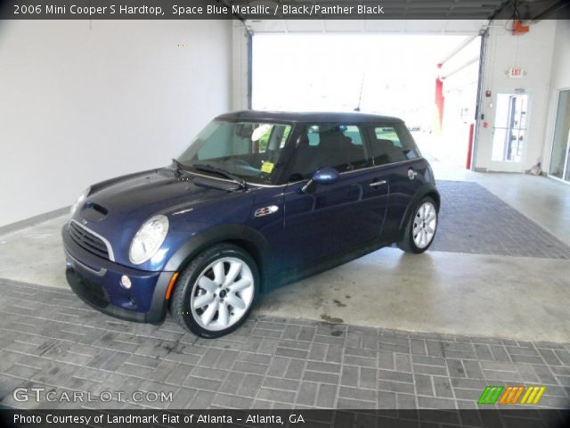2006 Mini Cooper S Hardtop in Space Blue Metallic