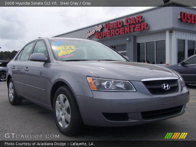 2008 Hyundai Sonata GLS V6 in Steel Gray