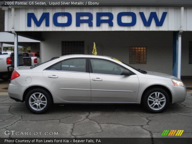 2006 Pontiac G6 Sedan in Liquid Silver Metallic