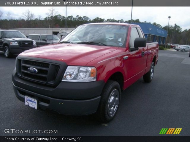 2008 Ford F150 XL Regular Cab in Bright Red