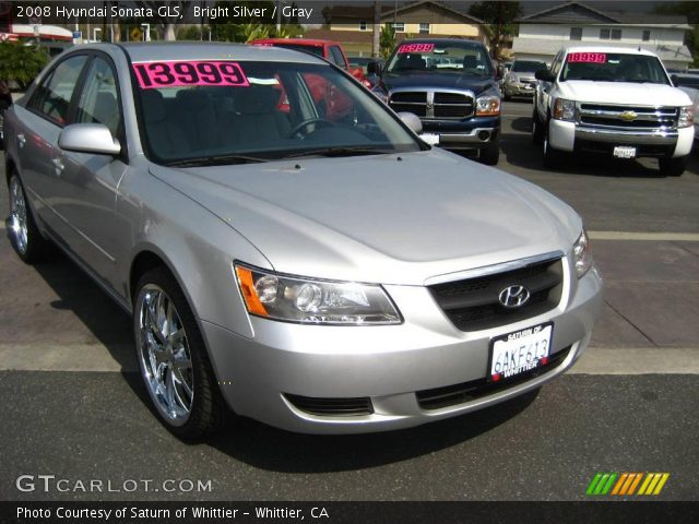 2008 Hyundai Sonata GLS in Bright Silver