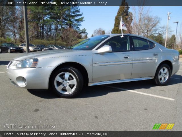 2008 Pontiac Grand Prix Sedan in Liquid Silver Metallic