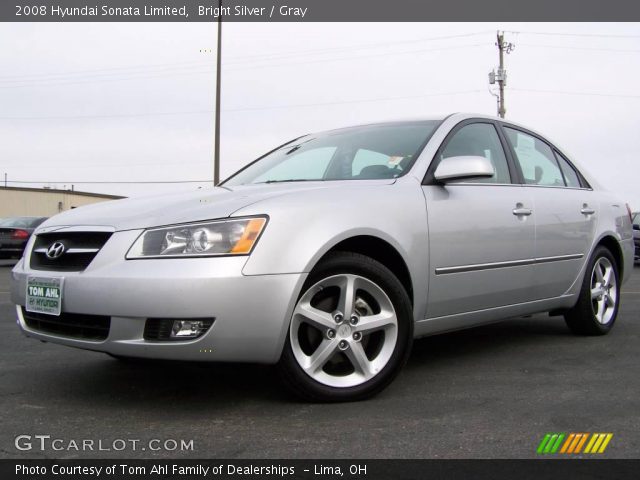 2008 Hyundai Sonata Limited in Bright Silver