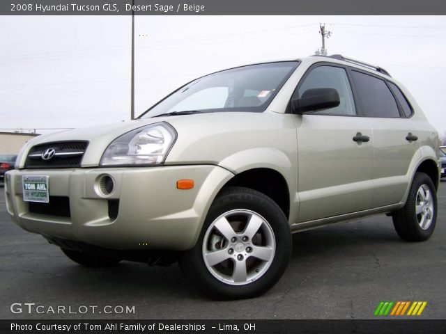 2008 Hyundai Tucson GLS in Desert Sage