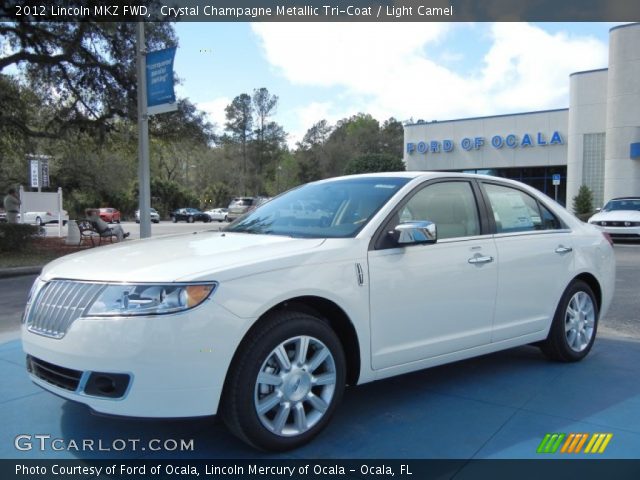 2012 Lincoln MKZ FWD in Crystal Champagne Metallic Tri-Coat