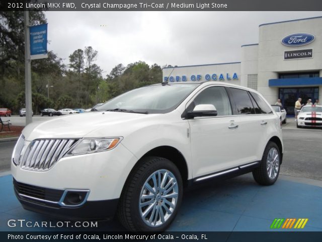 2012 Lincoln MKX FWD in Crystal Champagne Tri-Coat