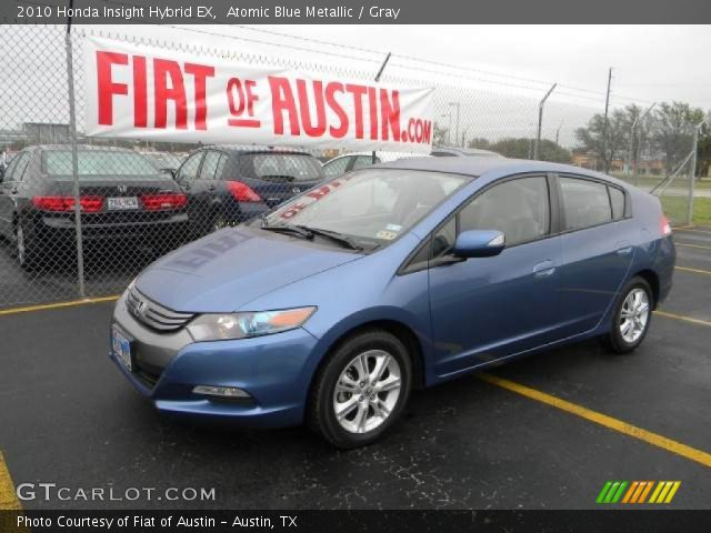 2010 Honda Insight Hybrid EX in Atomic Blue Metallic