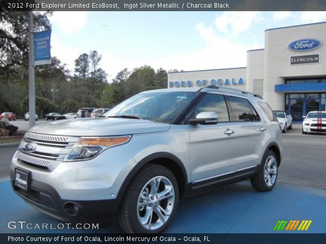 2012 Ford Explorer Limited EcoBoost in Ingot Silver Metallic
