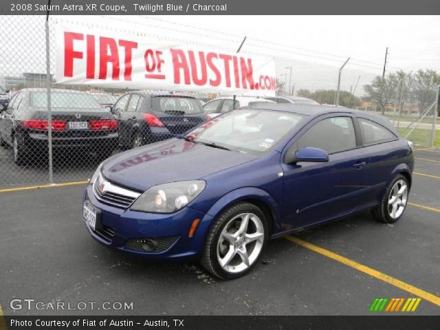 2008 Saturn Astra XR Coupe in Twilight Blue