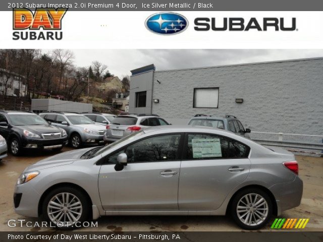 2012 Subaru Impreza 2.0i Premium 4 Door in Ice Silver Metallic