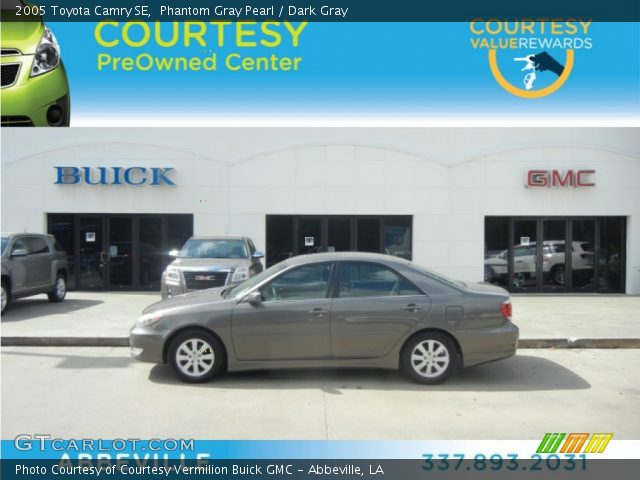 2005 Toyota Camry SE in Phantom Gray Pearl