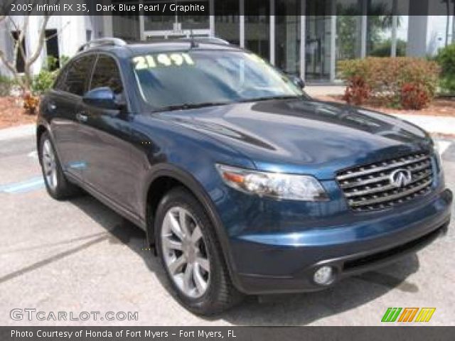 2005 Infiniti FX 35 in Dark Blue Pearl