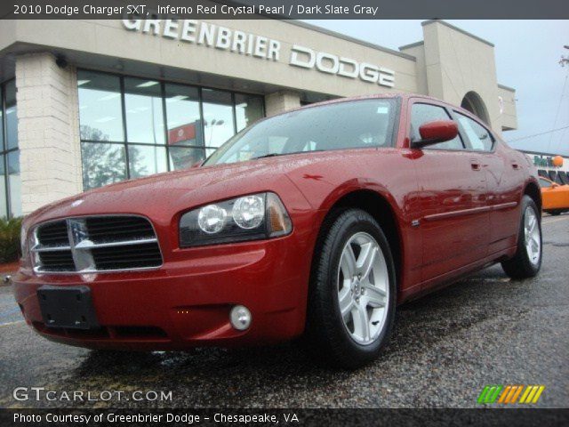 2010 Dodge Charger SXT in Inferno Red Crystal Pearl