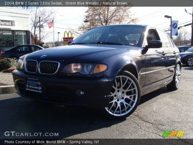 2004 BMW 3 Series 330xi Sedan in Orient Blue Metallic