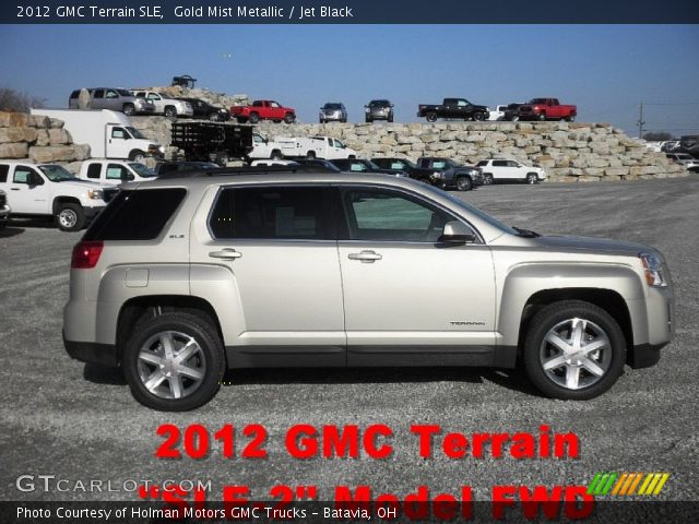 2012 GMC Terrain SLE in Gold Mist Metallic