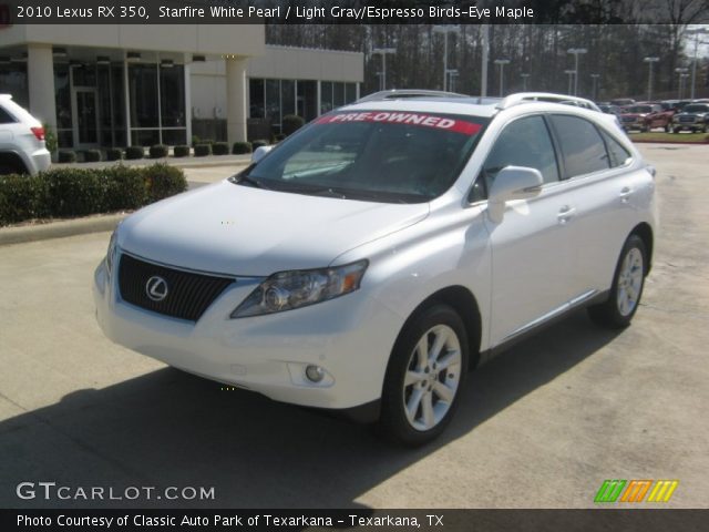 2010 Lexus RX 350 in Starfire White Pearl