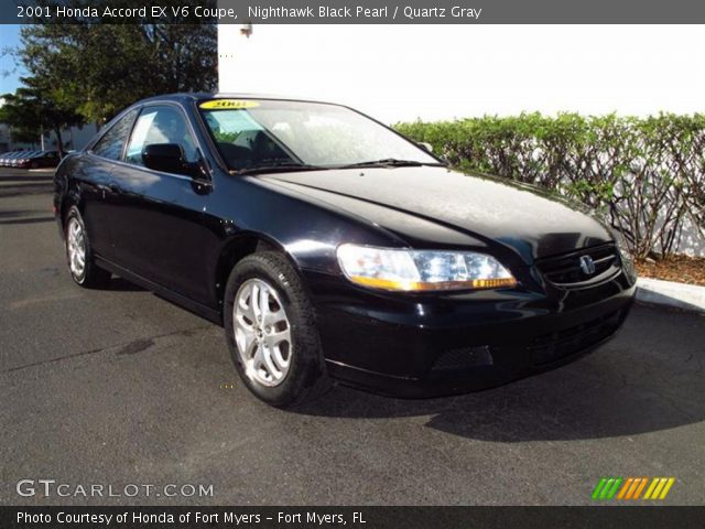 2001 Honda Accord EX V6 Coupe in Nighthawk Black Pearl
